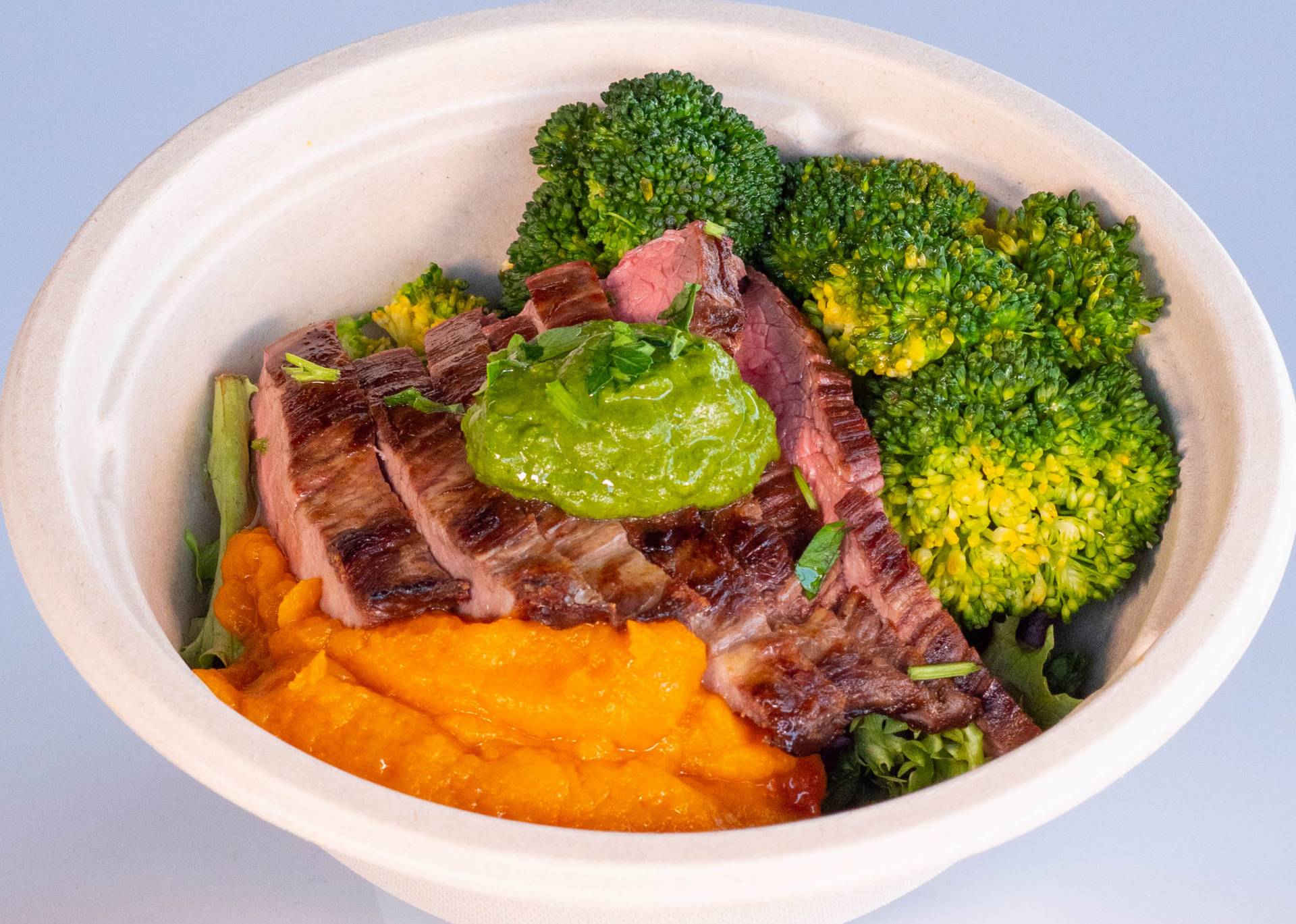 Chimichurri Steak & Sweet Potato