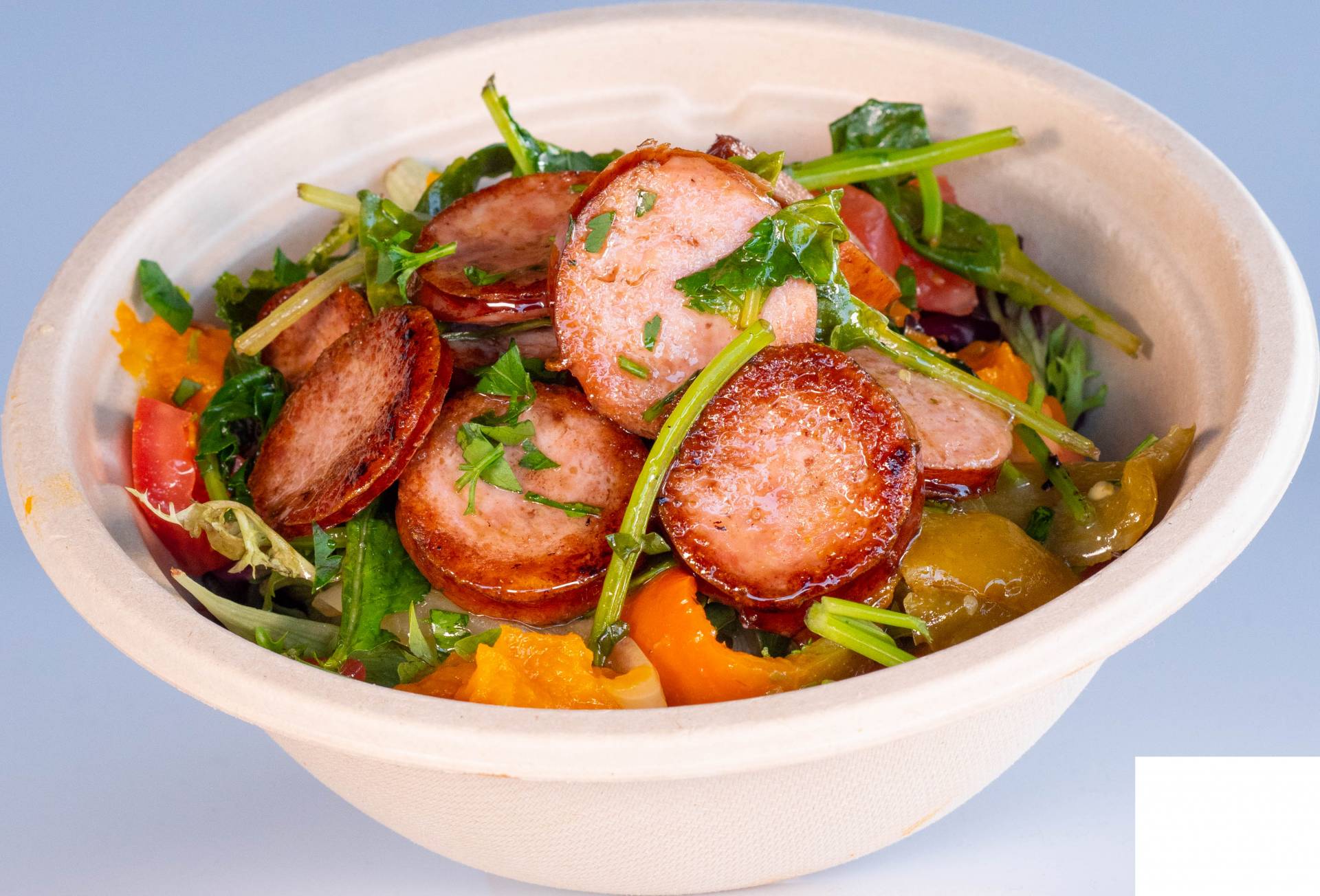 Sausage, Sweet Potato, and Kale