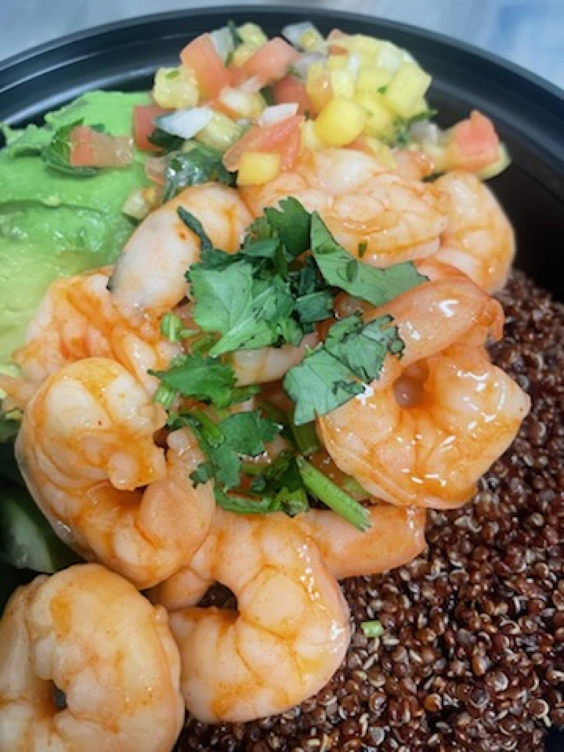 Spicy Shrimp and Avocado